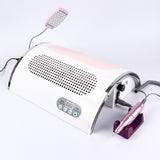 Nail LED UV Lamp Vacuum Cleaner Suction Dust Collector
