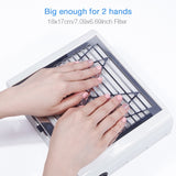 40W New Strong Power Nail Dust Collector Nail Cleaner
