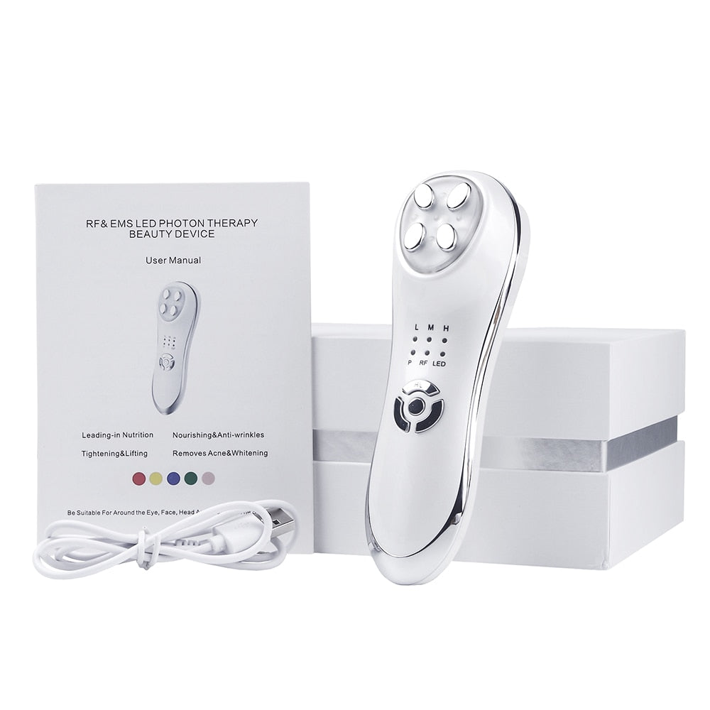 EMS RF LED Light Facial Skin Care Device