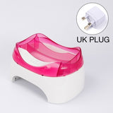 Nail Tools Storage Box With LED Lamps Nail Dryer