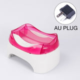 Nail Tools Storage Box With LED Lamps Nail Dryer