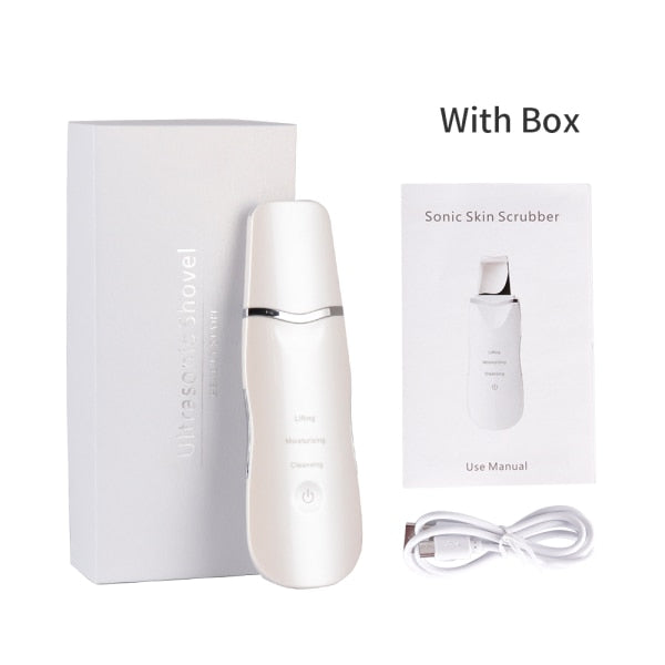 Ultrasonic Deep Face Cleaning Machine Skin Scrubber
