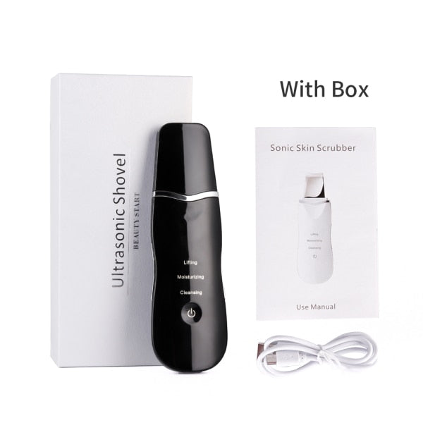 Ultrasonic Deep Face Cleaning Machine Skin Scrubber