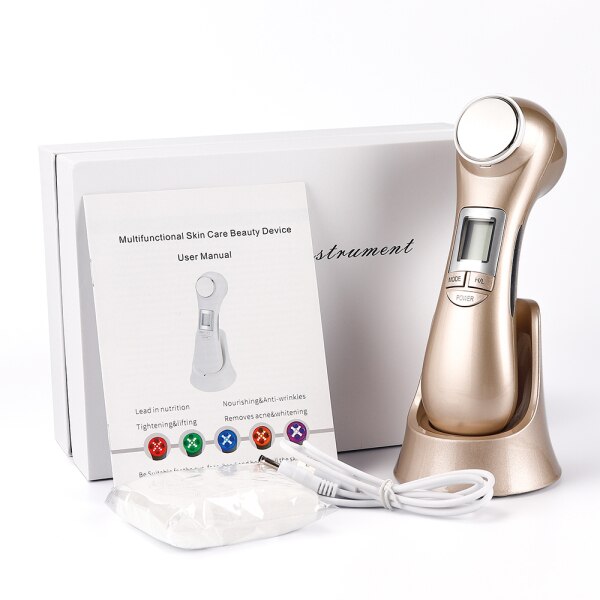 Radio Frequency Facial LED Photon Beauty Machine