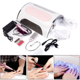 54W Nail LED UV Lamp Vacuum Cleaner Drill Machine