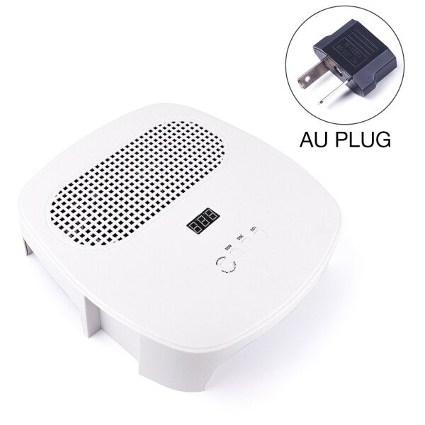Nail Lamp With Fans Nail Dust Collector Manicure