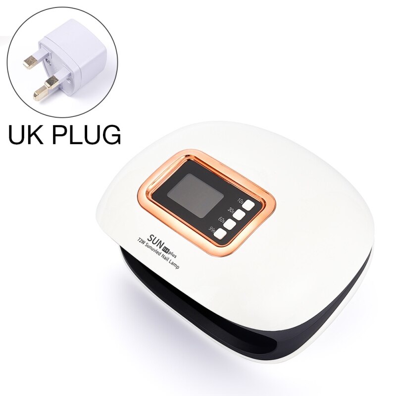 LED Nail Lamp With Two Hand Nail Dryer