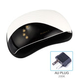 120W UV LED Lamp Nail Machines Timer Smart For Manicure Tools