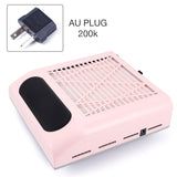 80W Nail Dust Suction Dust Collector Fan Vacuum Cleaner