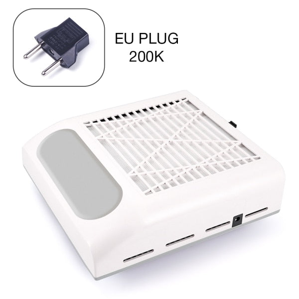 80W Nail Dust Suction Dust Collector Fan Vacuum Cleaner