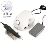 65W Electric Nail Drill Machine Micro Motor Handpiece Set