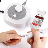 25000 RPM Electric Nail Drill Bits Set Nail Art Equipment Manicure
