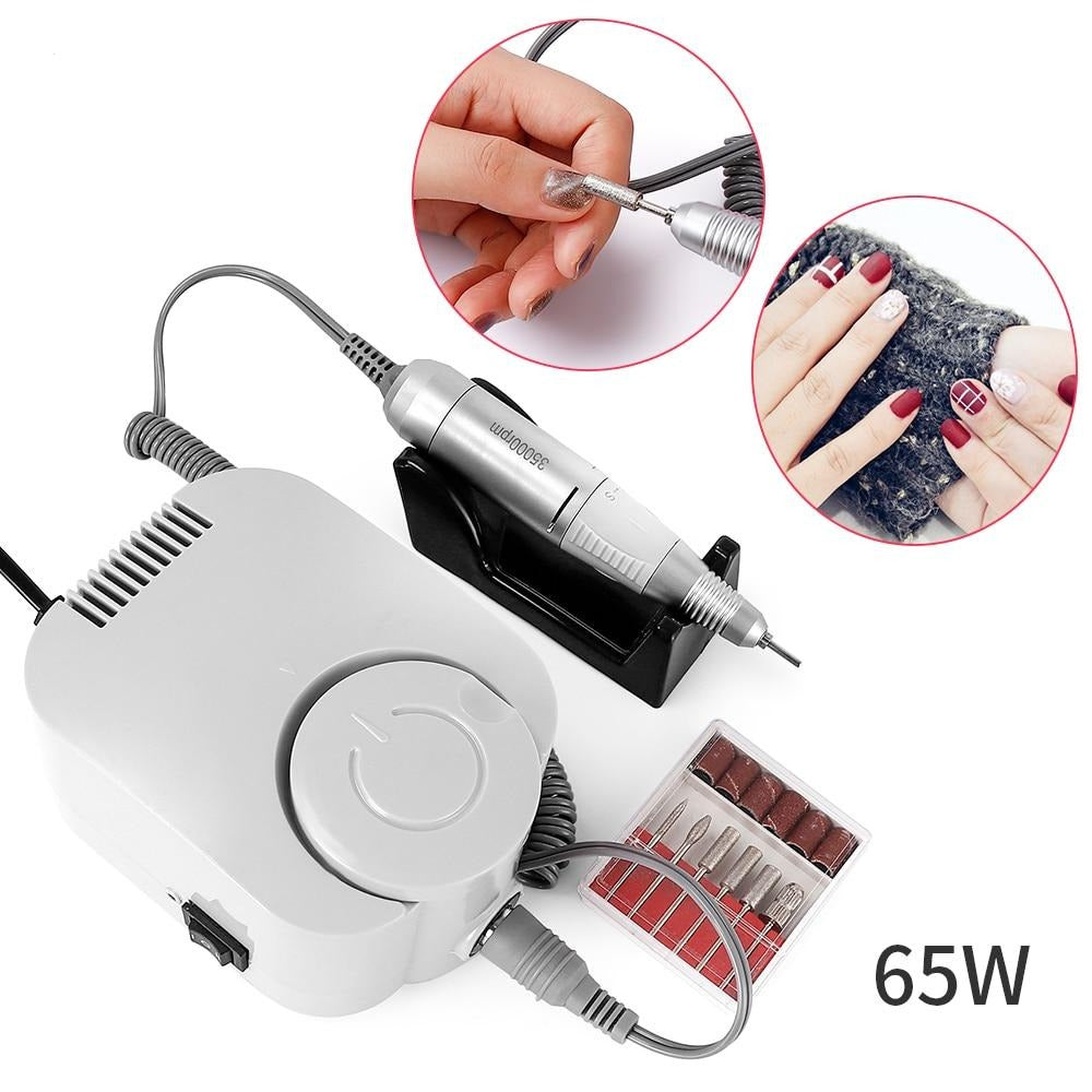 Nail Pedicure Machine Fingernail Drill Equipment Manicure Tools