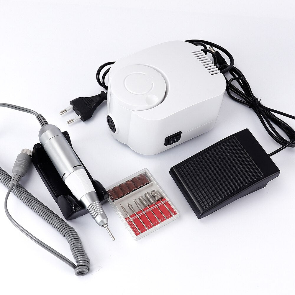 Nail Pedicure Machine Fingernail Drill Equipment Manicure Tools