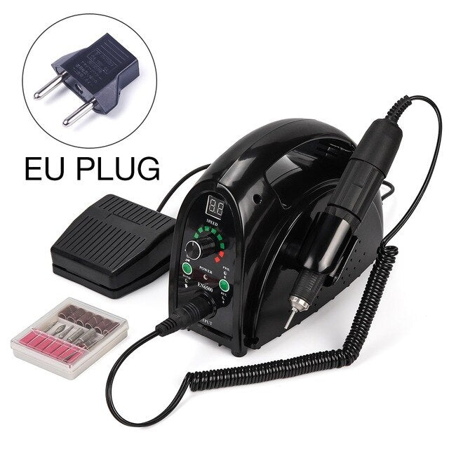 Strong 65w Electric Nail Drill 35000rpm Manicure Machine
