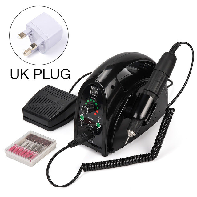 Strong 65w Electric Nail Drill 35000rpm Manicure Machine