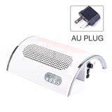 Nail LED UV Lamp Vacuum Cleaner Suction Dust Collector