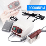 40000 RPM 65W Strong Electric Nail Drill Machine