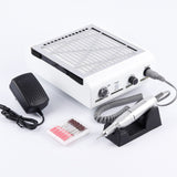 40W 45000RPM Electric Nail Dust Collector Manicure Machine