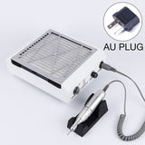 40W 45000RPM Electric Nail Dust Collector Manicure Machine