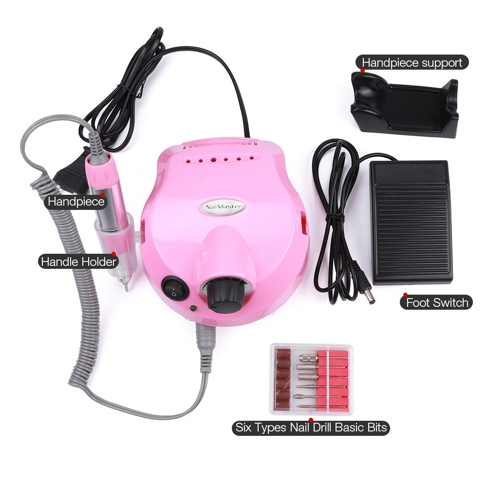 Professional Electric Nail Art Drill Manicure Pedicure Machine