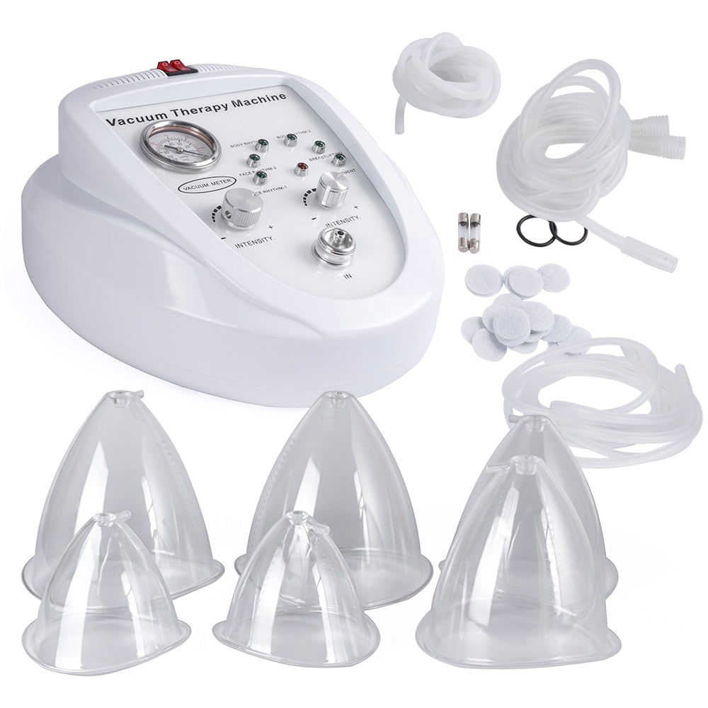 Vacuum Electric Breast Pump Lifting Enhancer Massager Beauty Device