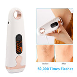 Flash IPL Laser Hair Removal Machine Painless Epilator Device