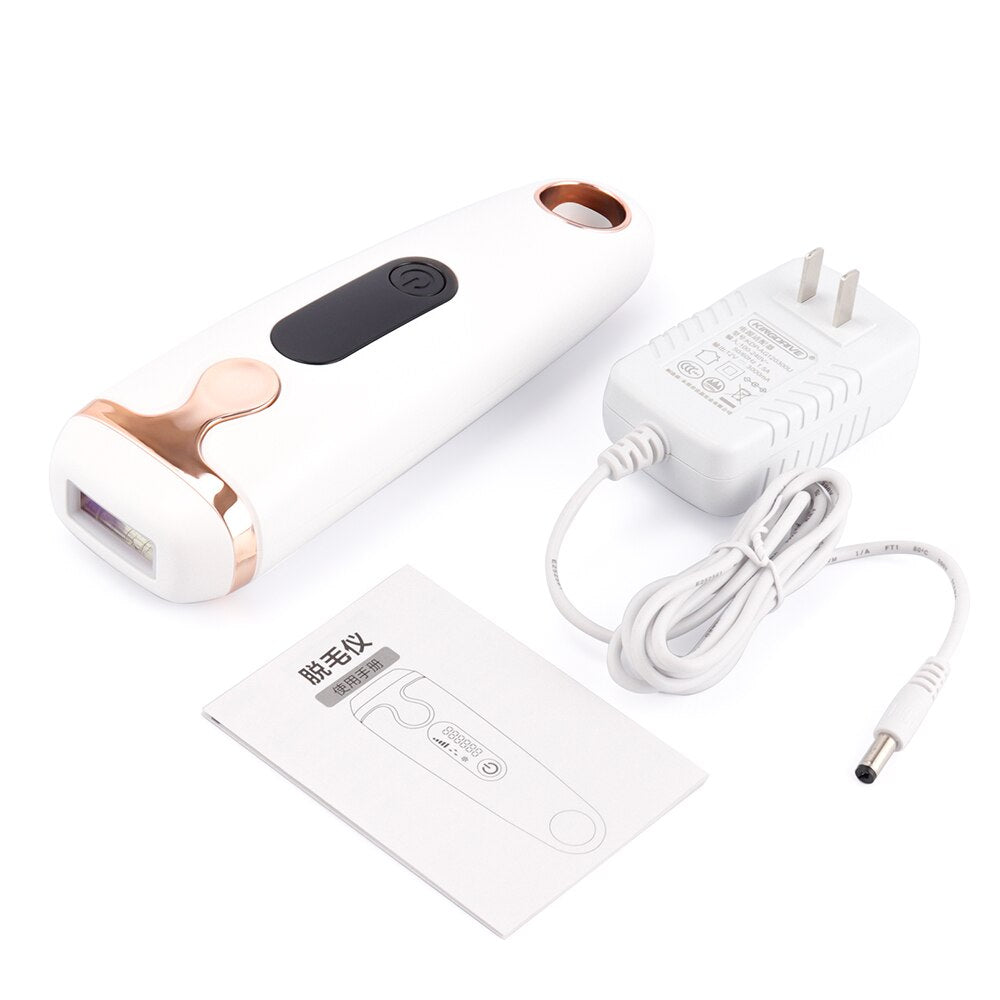 Flash IPL Laser Hair Removal Machine Painless Epilator Device