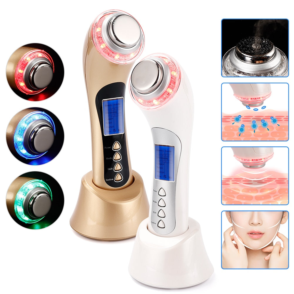 Ultrasound Device LED Photon Facial Lifting Machine