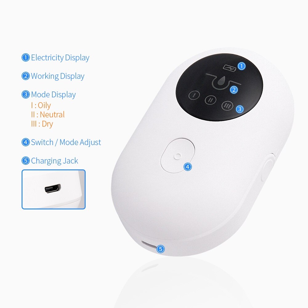 Blackhead Remover Vacuum Acne Pimple Removal USB Charging