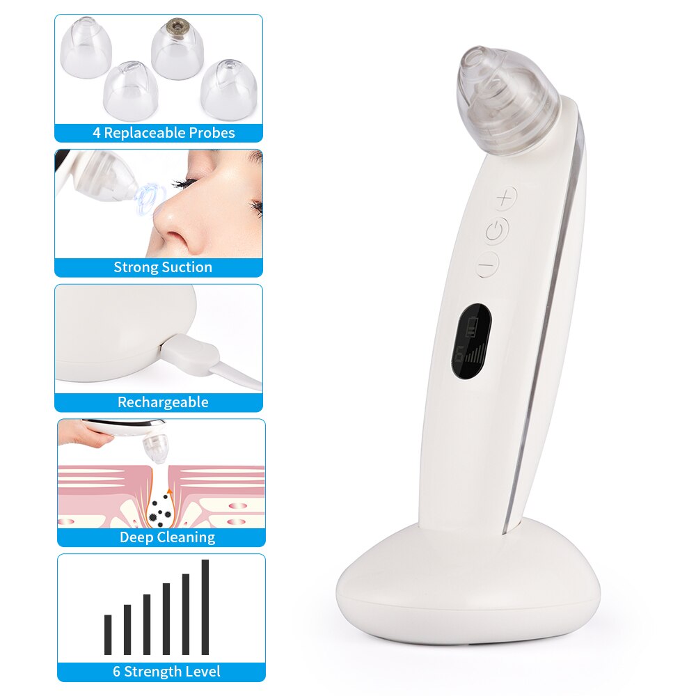Wireless Charge Electric Skin Care Tools Blackhead Remover