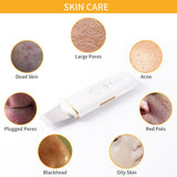 Rechargeable Ultrasonic EMS Skin Scrubber Facial Care