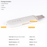 Rechargeable Ultrasonic EMS Skin Scrubber Facial Care