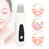 USB Ultrasonic Ion Skin Scrubber Deep Face Pore Cleaning Machine