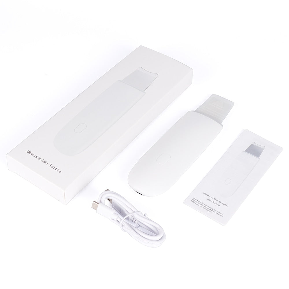 Ultrasonic Deep Face Cleaning Machine Skin Scrubber Remover