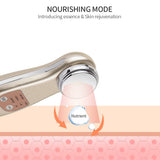 Facial Firming Hot Compression Vibration Massager Wrinkle Removal Device