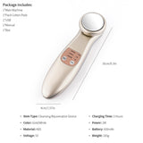 Facial Firming Hot Compression Vibration Massager Wrinkle Removal Device