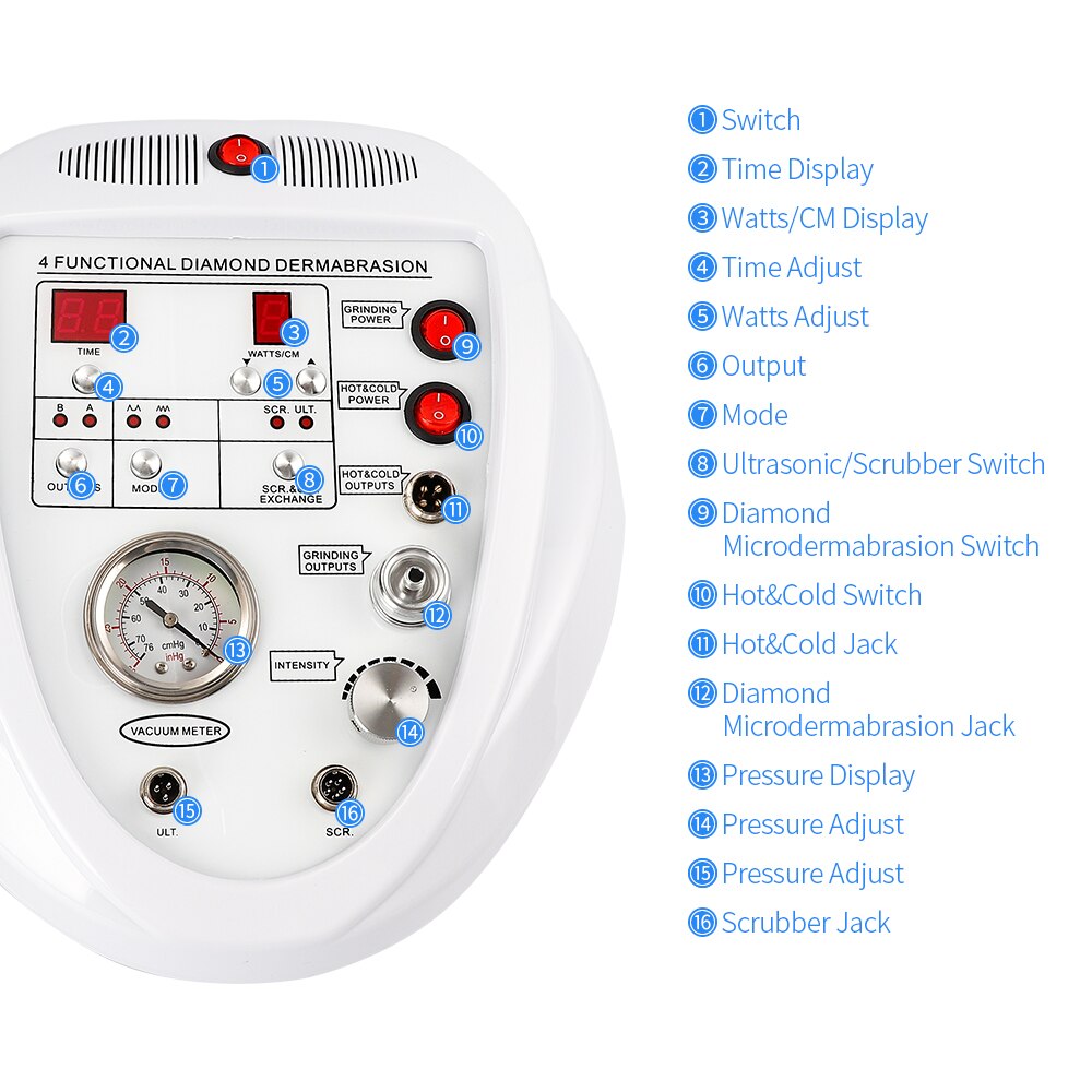 Water Dermabrasion Facial Deep Cleansing Machine