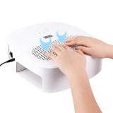 Nail Lamp With Fans Nail Dust Collector Manicure