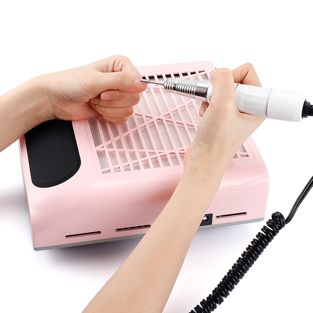80W Nail Dust Suction Dust Collector Fan Vacuum Cleaner