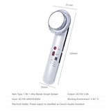 7 in1 Ultrasound Body EMS Slimming Photon LED Therapy Facial Massager