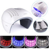 Round Foldable 4 Color PDT LED Photon Light Therapy Facial Mask