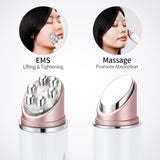 Multifunction LED High Vibration EMS Heating Eyes Face Massager