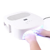 Nail Lamp With Fans Nail Dust Collector Manicure