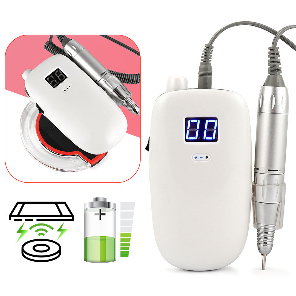 36W 30000RPM Rechargeable Wireless Charge Nail  Drill Machine